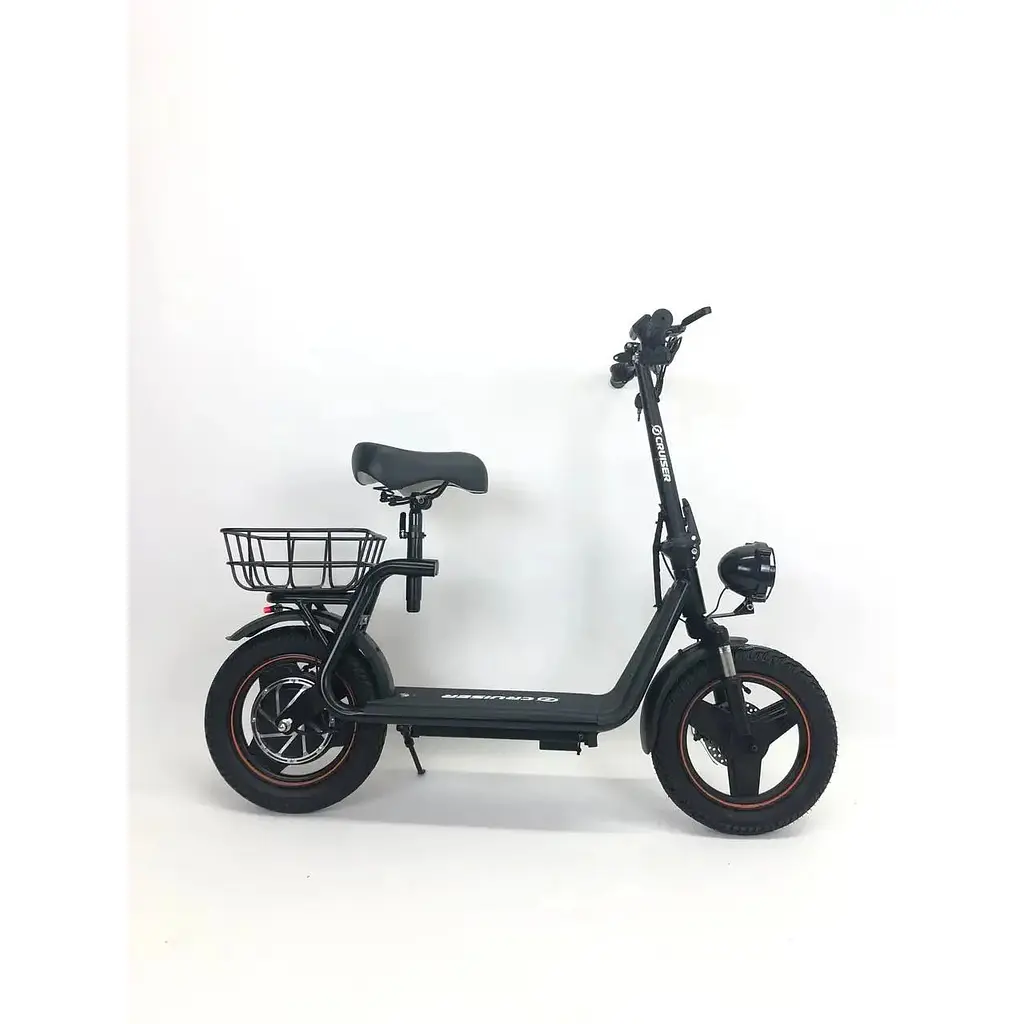 Електросамокат Cruiser E-Bike 14" (800W 48V 21Ah) Чорний - фото 4