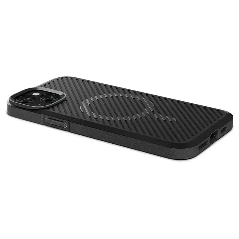 Чохол-накладка Spigen Core Armor MagFit для Apple iPhone 15 Matte Black (ACS06480) - фото 3