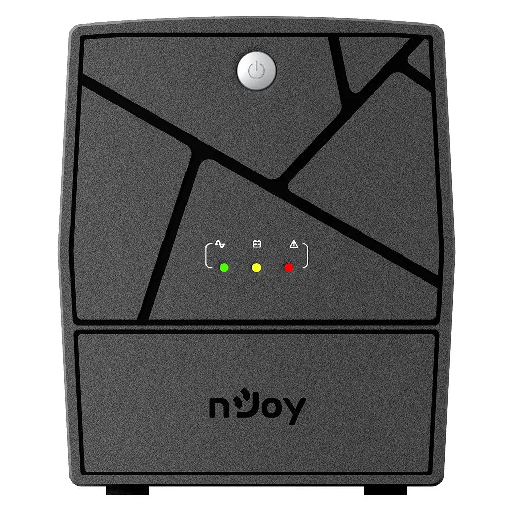 Джерело безперебійного живлення NJOY Keen 1500 (UPLI-LI150KE-CG01B) Lin.int., AVR, 4 x евро, пластик - фото 3