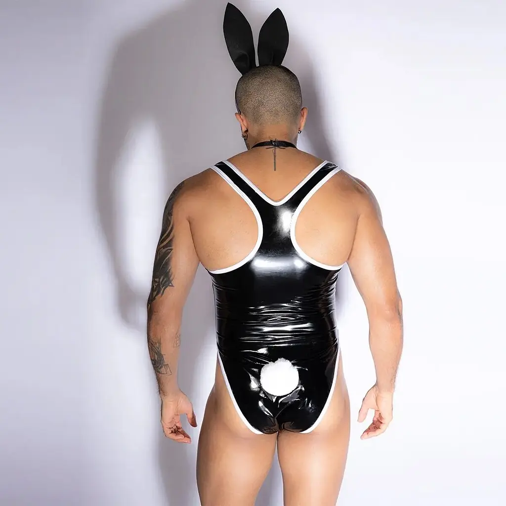 Чоловічий костюм зайчика JSY «Невтомний Мет» One Size, боді, метелик, вушка - фото 6