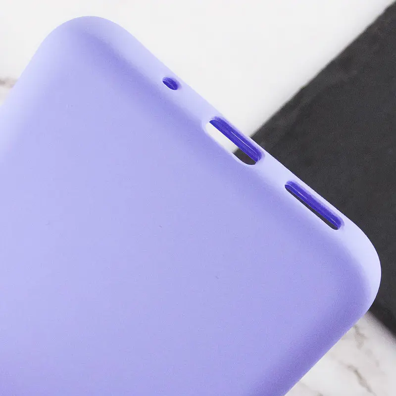 Чохол Lakshmi Silicone Cover Full Camera (AAA) для Xiaomi Redmi 12C Бузковий / Dasheen - фото 8