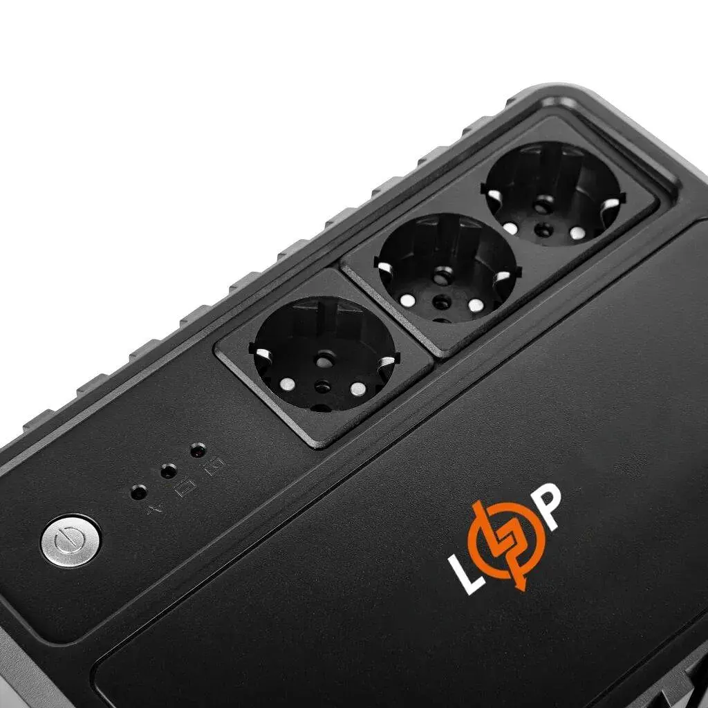 Лінійно інтерактивне ДБЖ LogicPower LP-600VA-3PS 360 Вт - фото 2