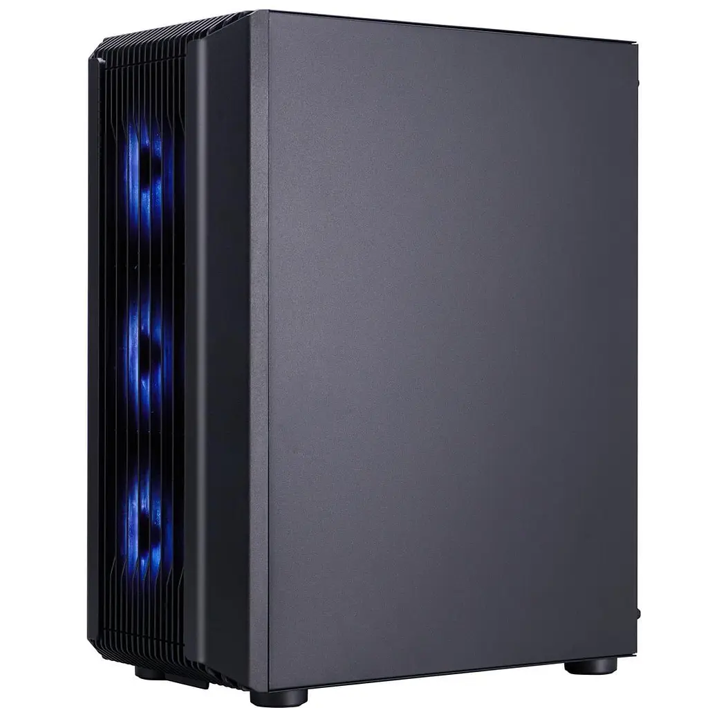 Корпус 1stPlayer H6-BK-4F7 Black без БЖ (H6-BK-4F7) - фото 8