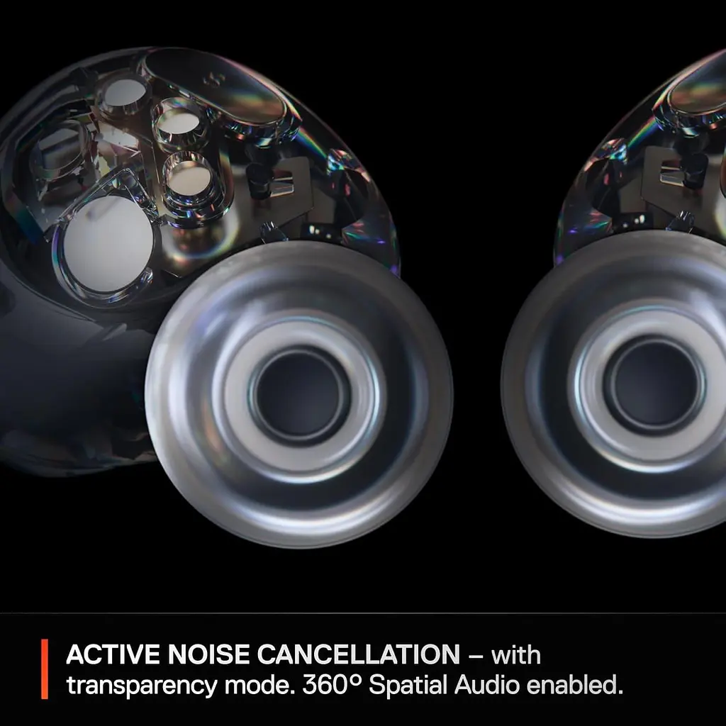 Навушники SteelSeries TWS Arctis GameBuds TWS Bluetooth Black (61680) - фото 3