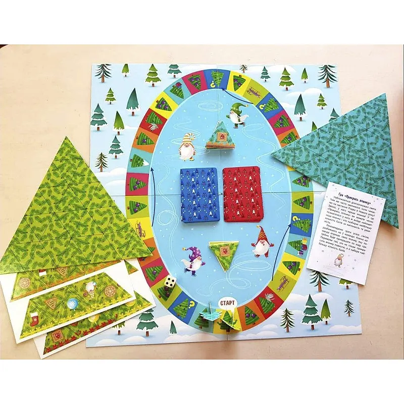 Дитячий ігровий набір Ранок Прикрась ялинку 21401 з гральним кубиком - фото 2