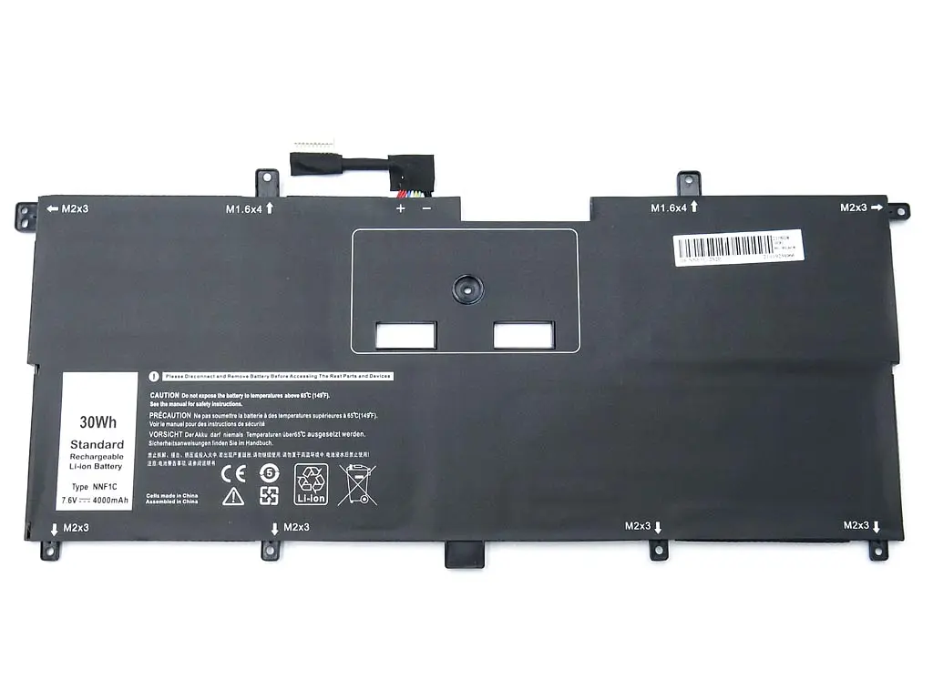 Акумулятор NNF1C для Dell XPS 13 9365 (HMPFH) (7.6V 4000 mAh 30Wh) - фото 2