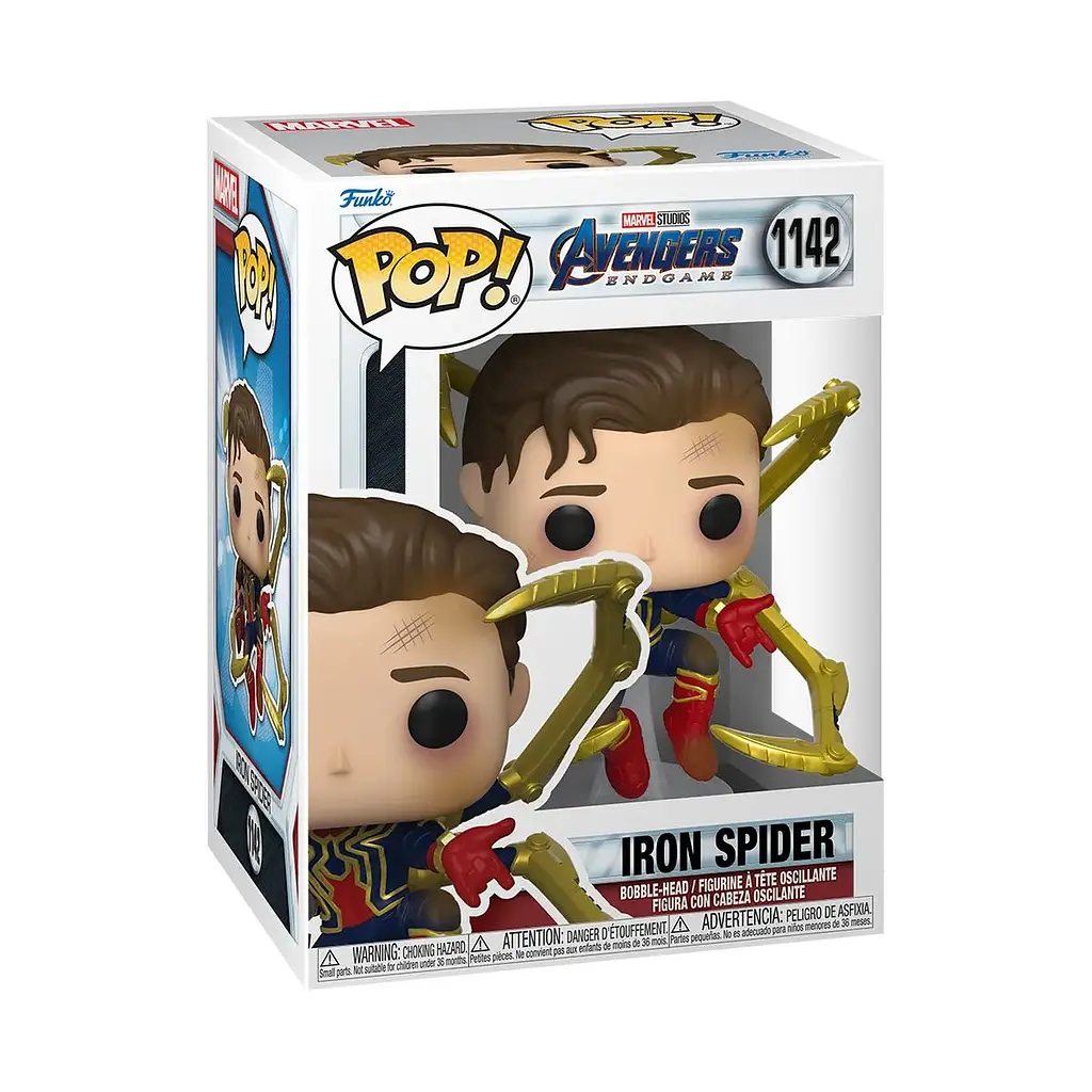 Фигурка Funko Pop Фанко поп Avengers Iron Spider Мстители Железный Человек паук 10 см AE IS 1142 - фото 3