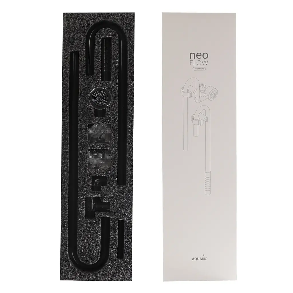 Набір вхід/вихід з скімером і аератором для фільтра Neo Flow M Premium Skimmer - 12/16 мм - фото 4