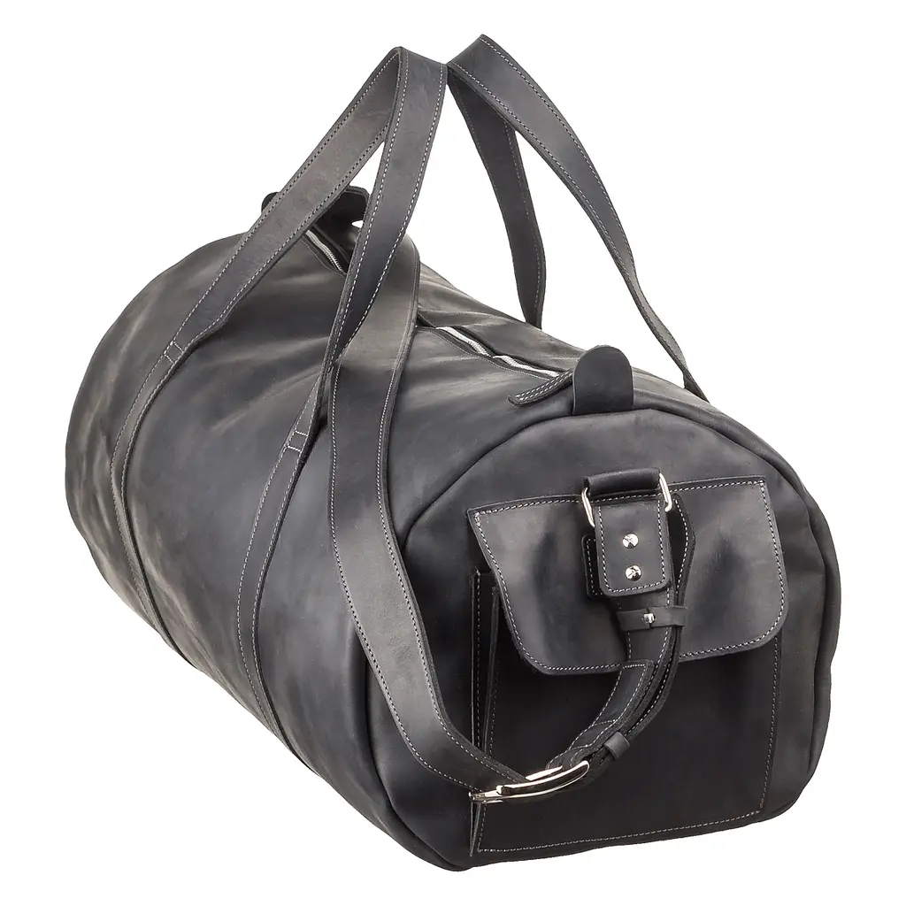 Шкіряна дорожня сумка GRANDE PELLE 55х31х24 см sum0012557 - фото 2