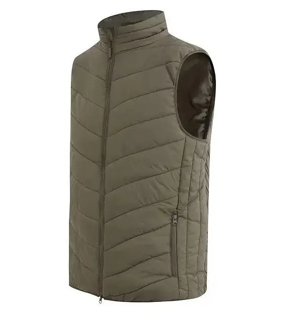 Утеплена стегана жилетка Solve Olive KT6000831 розмір XL
