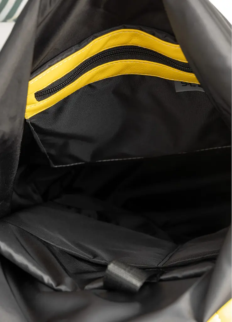 Жіночий рюкзак ролл Sambag Roll Top Zard жовтий 41 x 30 x 16 см (24238028) - фото 6