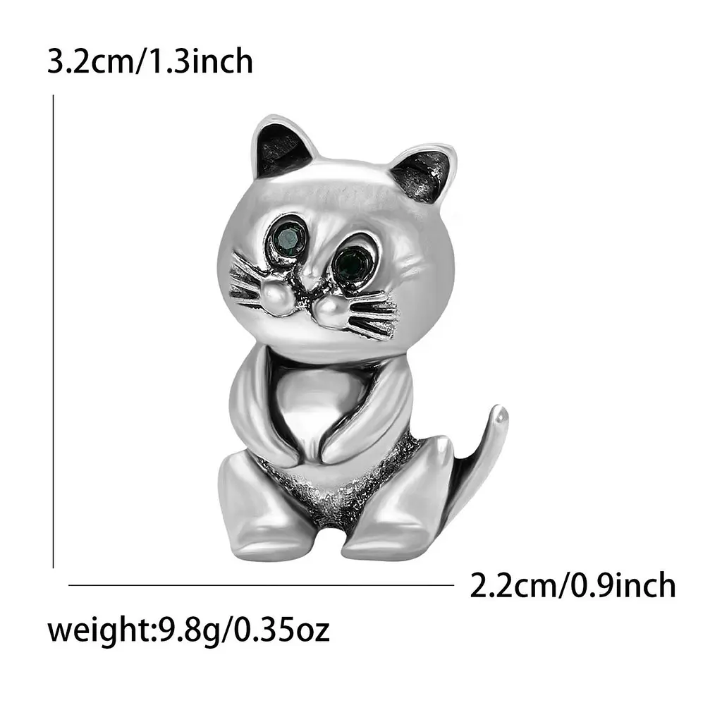 Брошь Кот (494693235) - фото 4