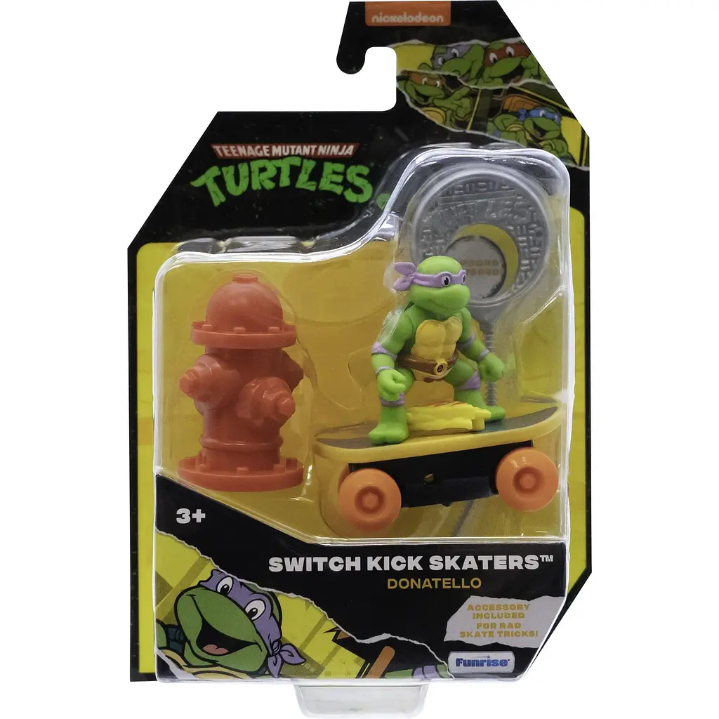 Игровой набор TMNT Funrise Черепашки-Ниндзя Скейтбордист Донателло, с лаунчером (71042) - фото 6