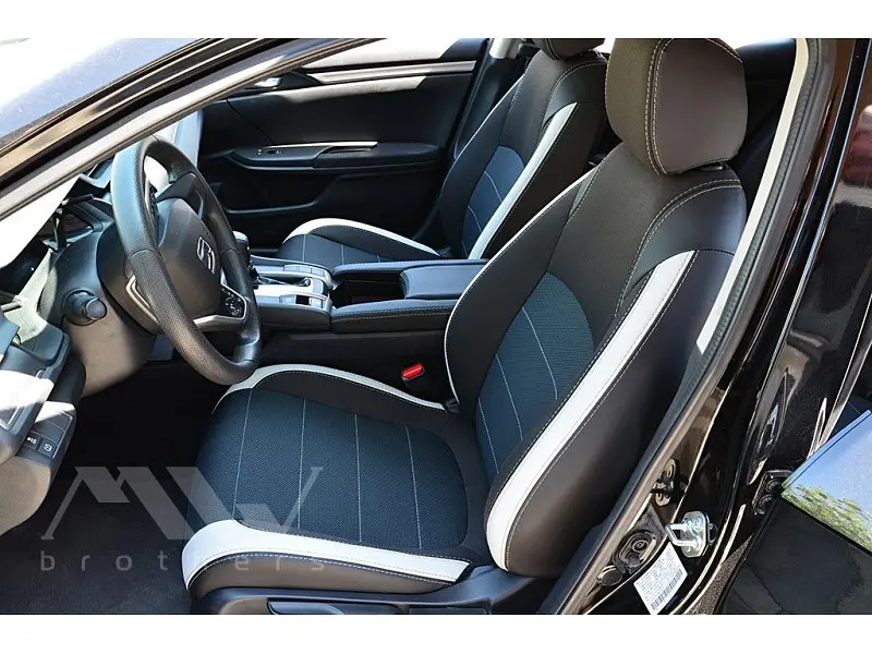 Авточохли модельні MW Brothers для Honda Civic SD c 2017 - фото 2