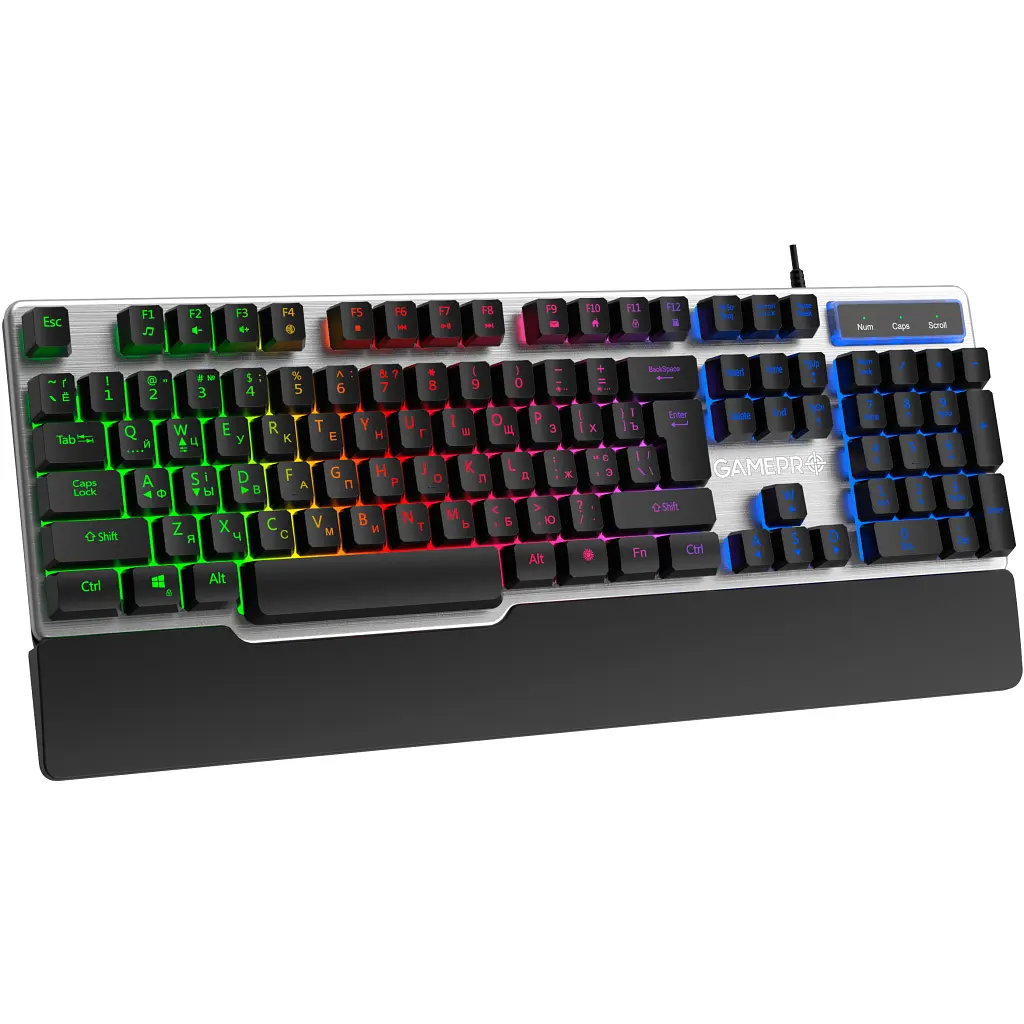 Клавіатура GamePro GK599 Stinger USB Grey (GK599) - фото 2