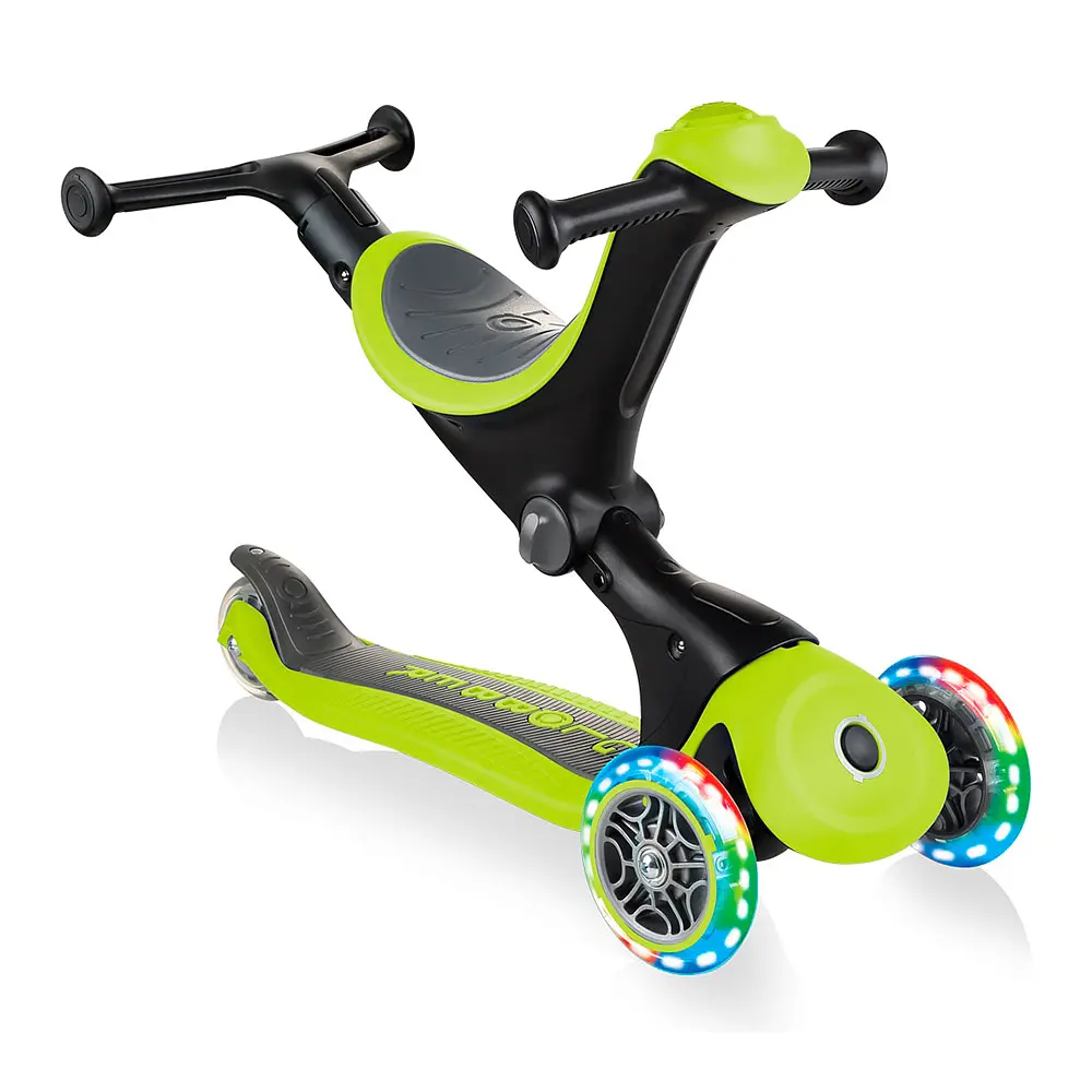 Самокат Globber Go Up Comfort Play 5 в 1 зелений (463-106-2) - фото 2