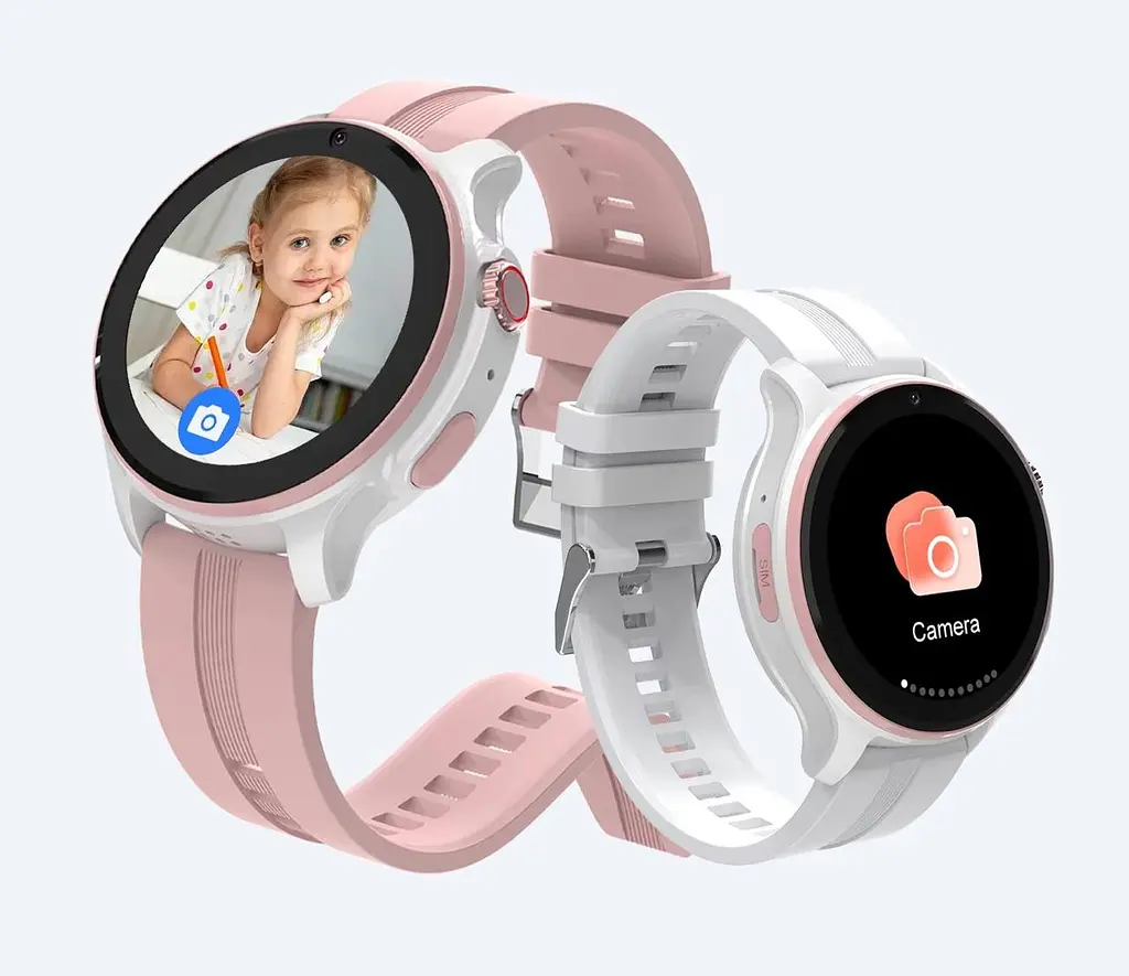 Розумний годинник дітей Lemfo LT46 з SIM-картою, прослуховуванням, GPS / Wi-Fi / LBS відстеженням, камерою та кнопкою SOS До 4 днів роботи Рожевий - фото 7