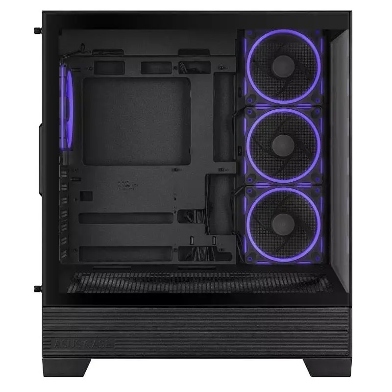 Корпус Asus A31 Plus Black Tempered Glass без БП (90DC00R0-B19000) - фото 8