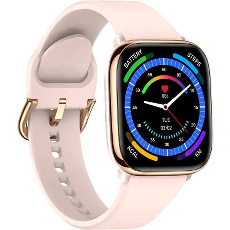 Смарт-годинник Gelius Pro GP-SW014 (Amazwatch GTi) Gold Rose - фото 9