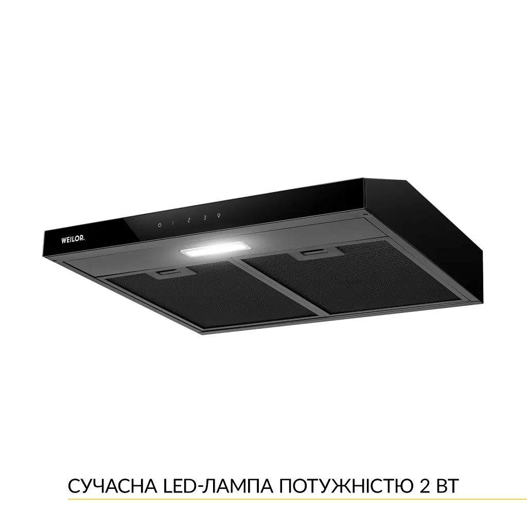 Витяжка плоска WEILOR WPL 6092 FBL - фото 4