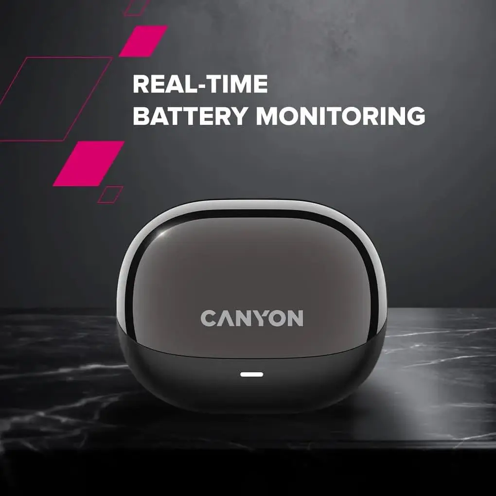 Навушники Canyon TWS OWS Ear Clips OnFlow 14 Black (CNS-TWS14B) - фото 11