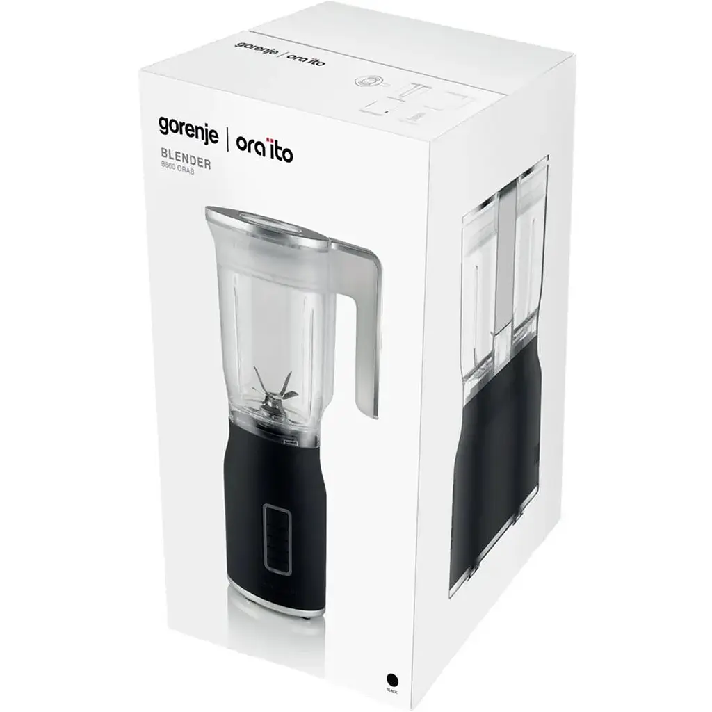 Блендер Gorenje B800ORAB Black [89956] - фото 4