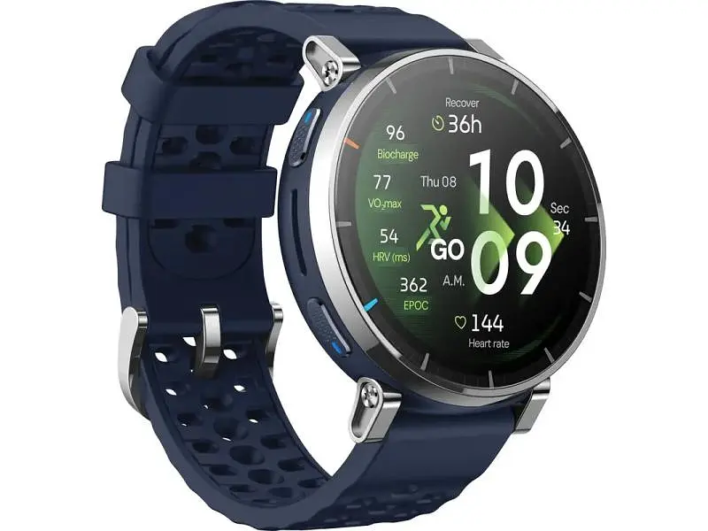 Смарт-годинник Amazfit Active 3 Premium Atlas Blue (W2559GL2N) - фото 2