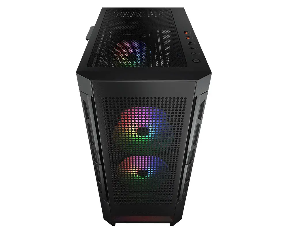 Корпус Cougar Airface RGB Чорний без БЖ - фото 4