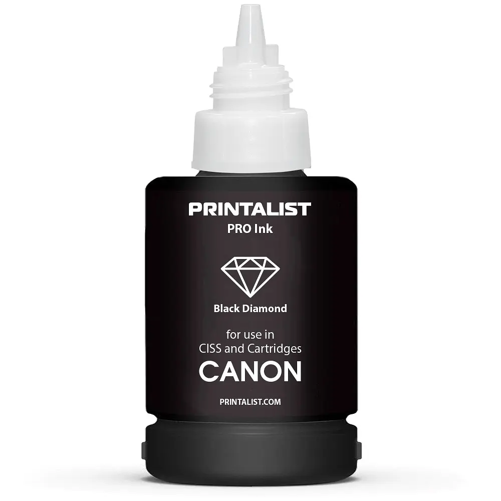 Чорнило PRINTALIST для Canon 140г Photo Black водорозчинне (PL-INK-CANON-PB) - фото 3
