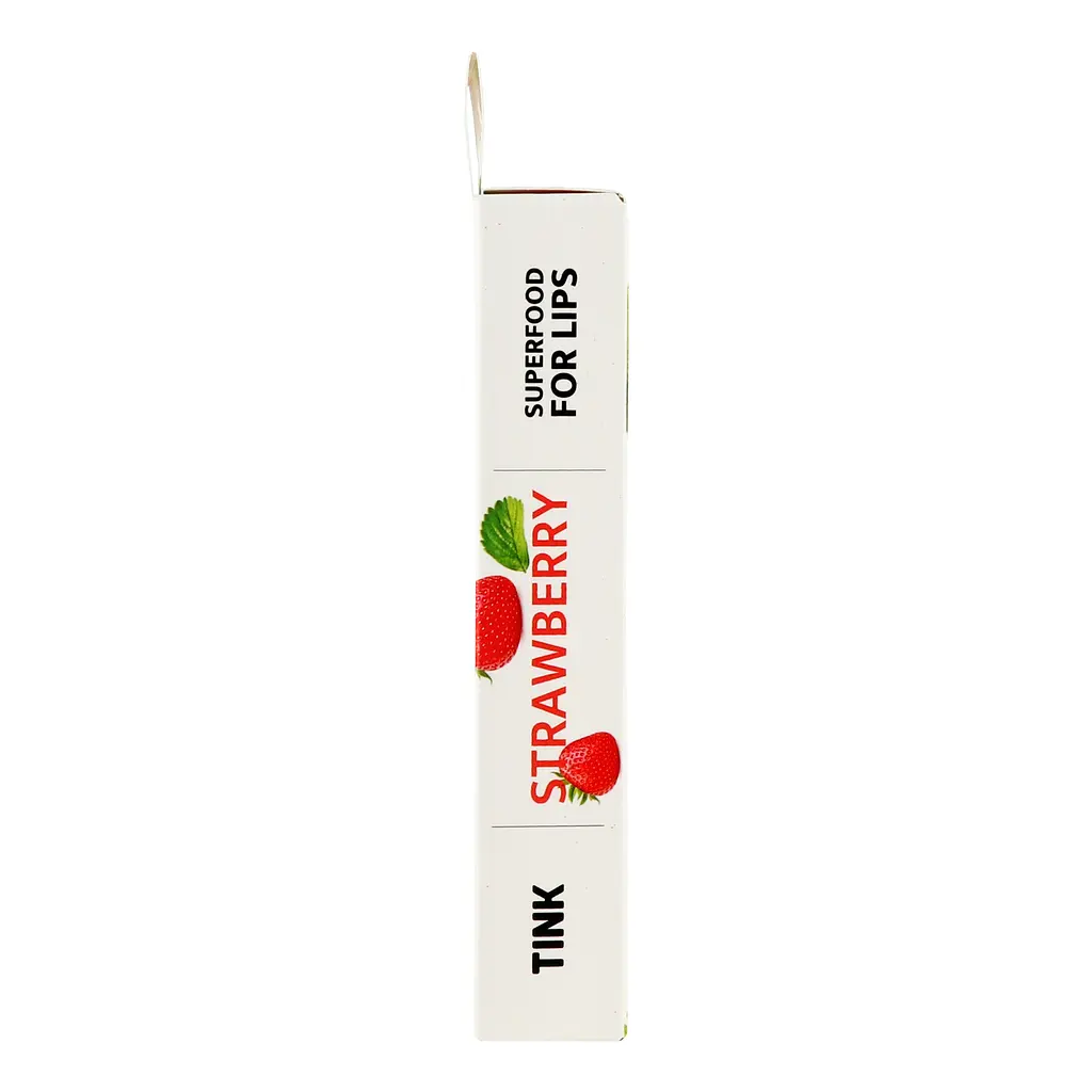 Бальзам для губ Tink Superfood For Lips Strawberry увлажняющий 15 мл - фото 4