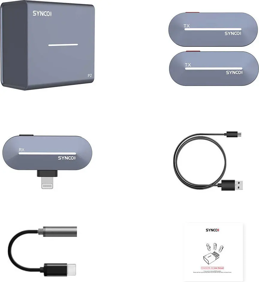 Микрофонная система Lightning двойная Synco P2L [86198] - фото 5