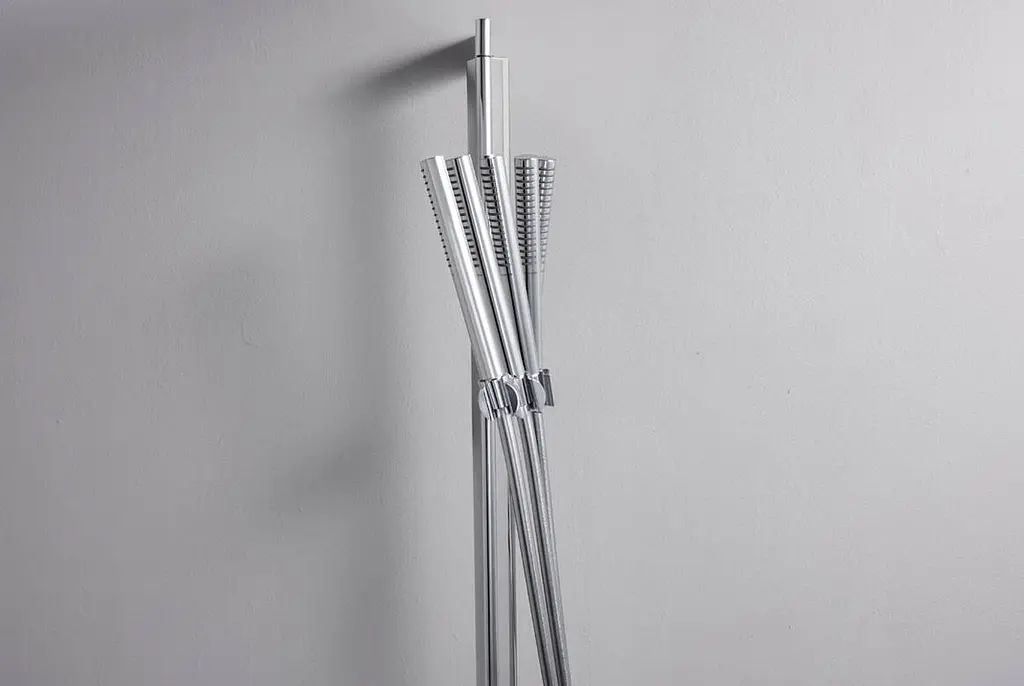 Душова штанга Hansgrohe Unica 90 см со шлангом chrome 24405000 - фото 2