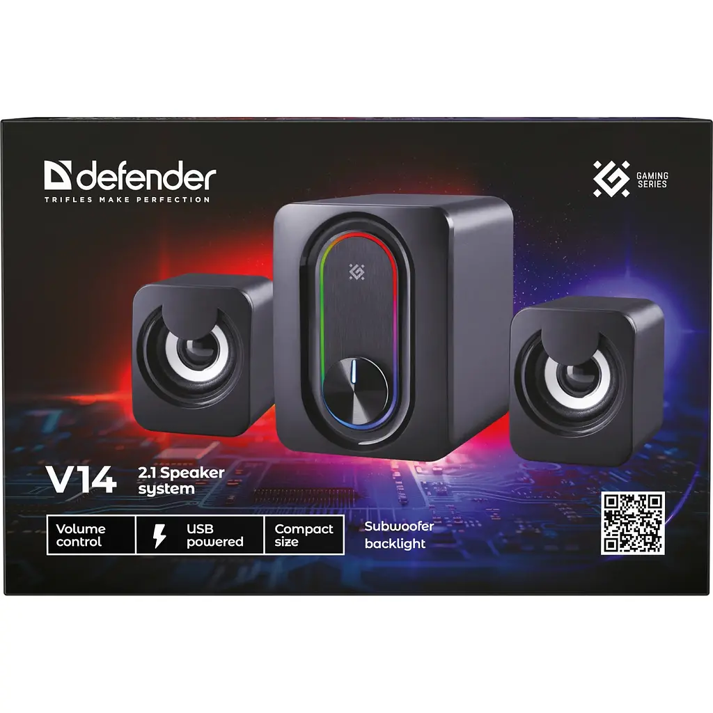 Акустична система 2.1 Defender V14 11Вт, Bluetooth, USB - фото 6