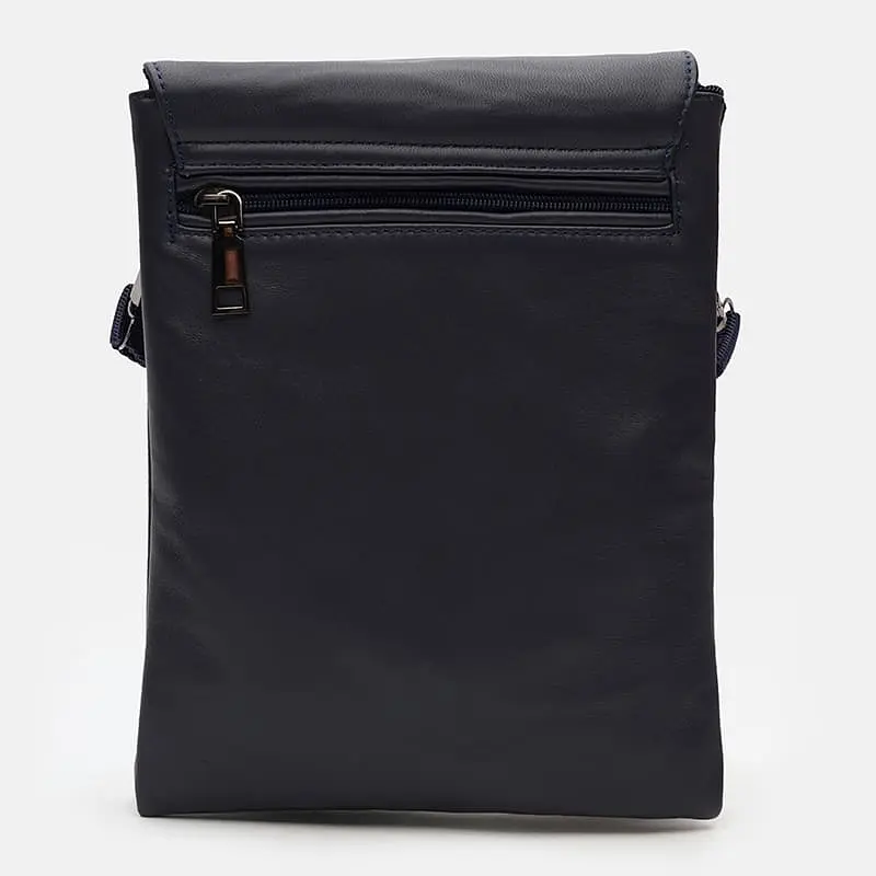 Чоловіча сумка Ricco Grande T1tr0020n-navy 24х19х6 см Синій - фото 3