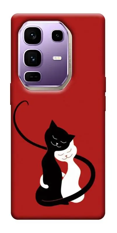 TPU чохол Demsky Закохані коти для Infinix Note 50 Pro+