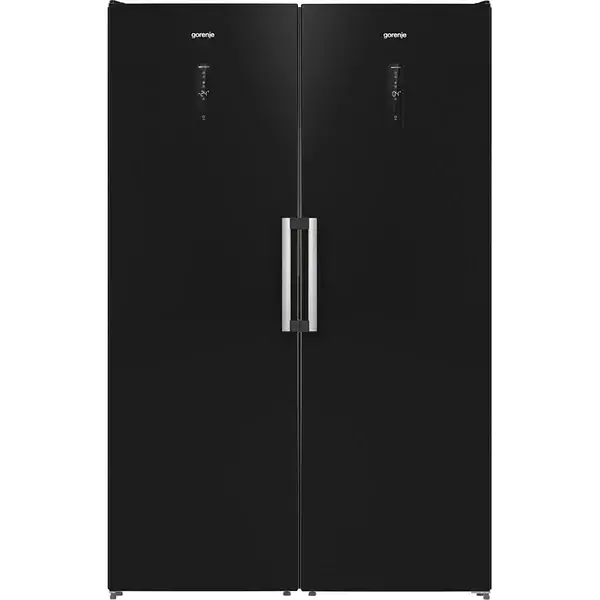 Холодильная камера Gorenje 185x60х66 398 л А++ дисплей черный - фото 10