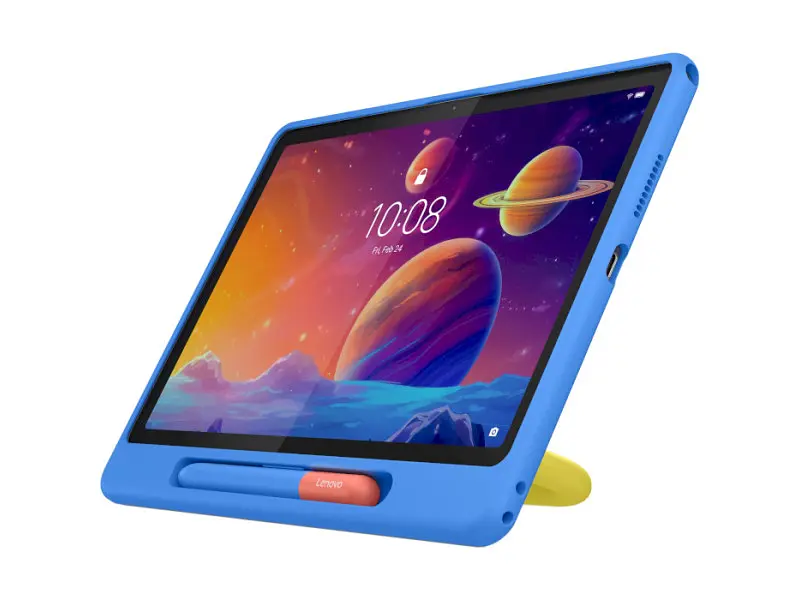 Планшет Lenovo Tab 4/128 WiFi Luna Gray + Kids Bumper + Pen (ZAEH0075UA) - фото 4