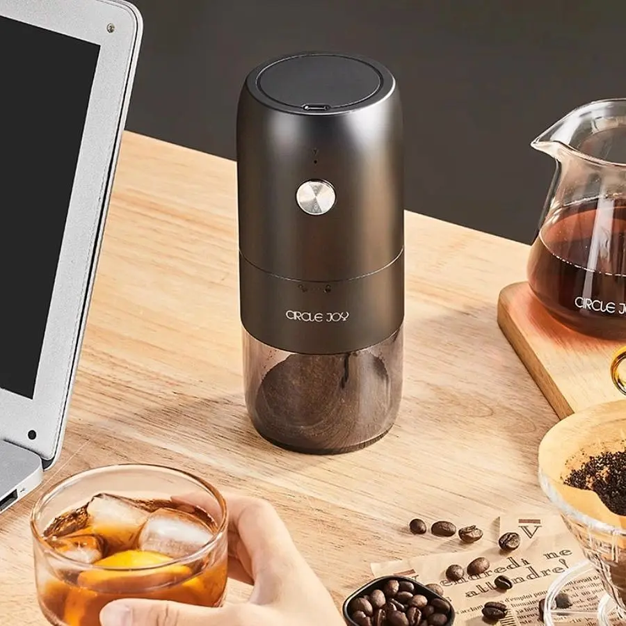 Кавомолка Circle Joy Electric Coffee Grinder Black (CJ-DMDJ05) [173414] - фото 8