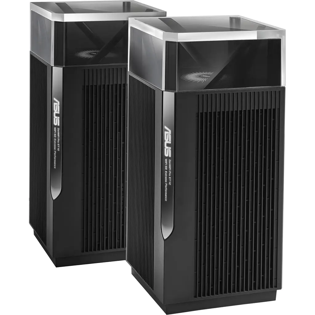 Wi-Fi Mesh система Asus ZenWiFi Pro ET12 2pk Black (90IG05Z0-MO3A20) - фото 1