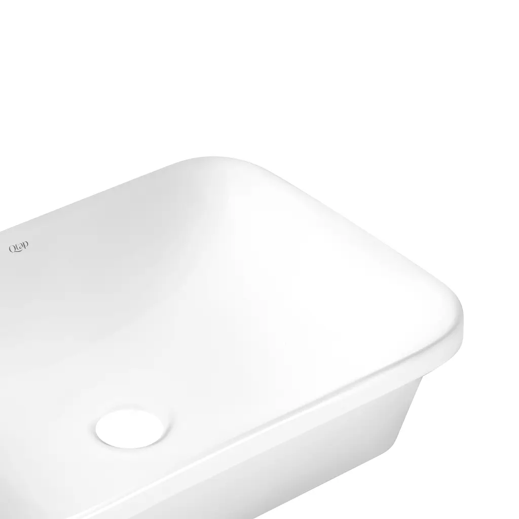 Умивальник Qtap Scorpio 610x380x150 White QT1411K491WN, Білий - фото 5