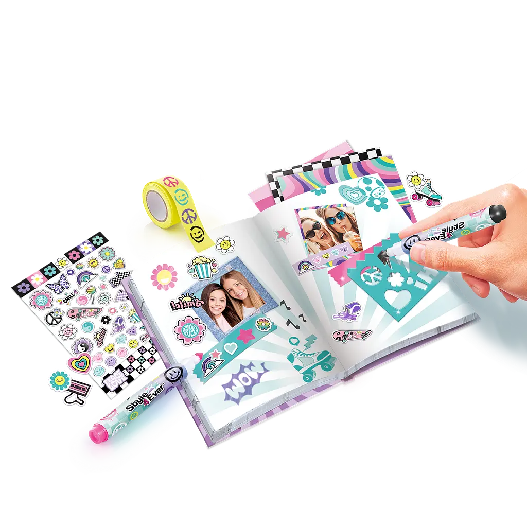 Набір DIY Style 4 Ever Cкрапбукінг Щоденник для таємниць CanalToys Art.OFG298 - фото 7