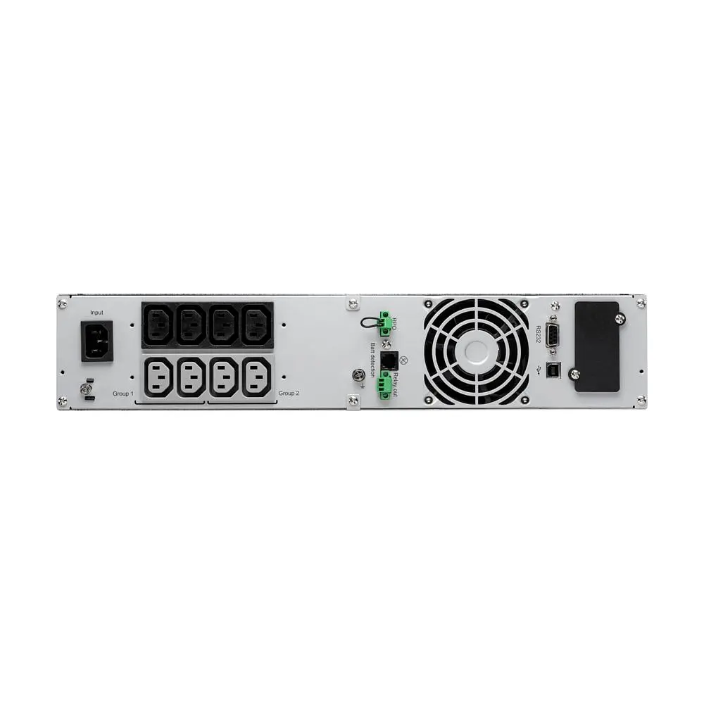 Eaton Джерело безперебійного живлення 9SX, 2000VA/1800W, RM 2U, LCD, USB, RS232, 8xC13 - фото 5