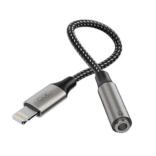 Адаптер XO NB-R258C Lightning to 3.5mm Матовий - фото 3