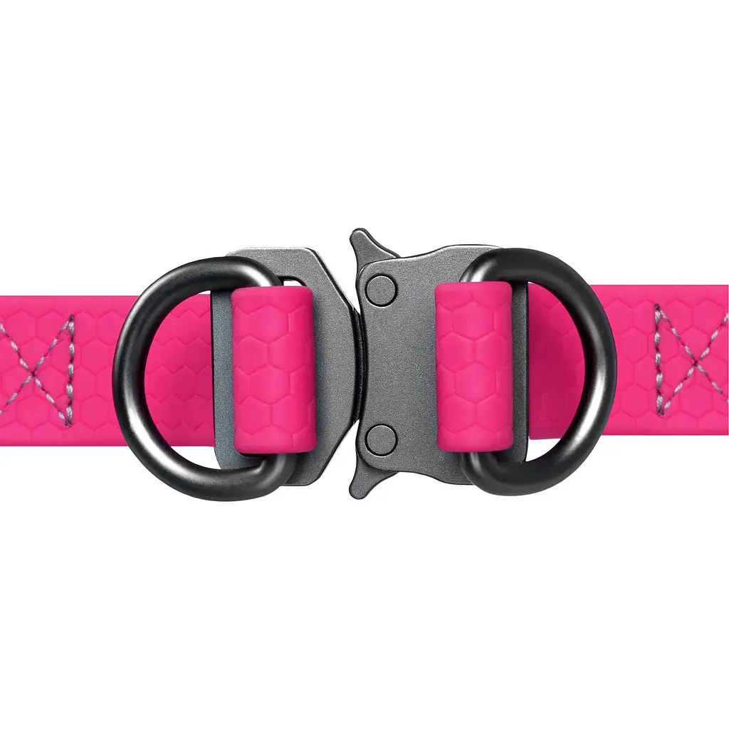 Шлея для собак водостойкая Waudog Waterproof, c QR-паспортом, металлическая пряжка-фастекс, M, Ш 20 мм, Дл 50-80 см (4823089319254) - фото 2