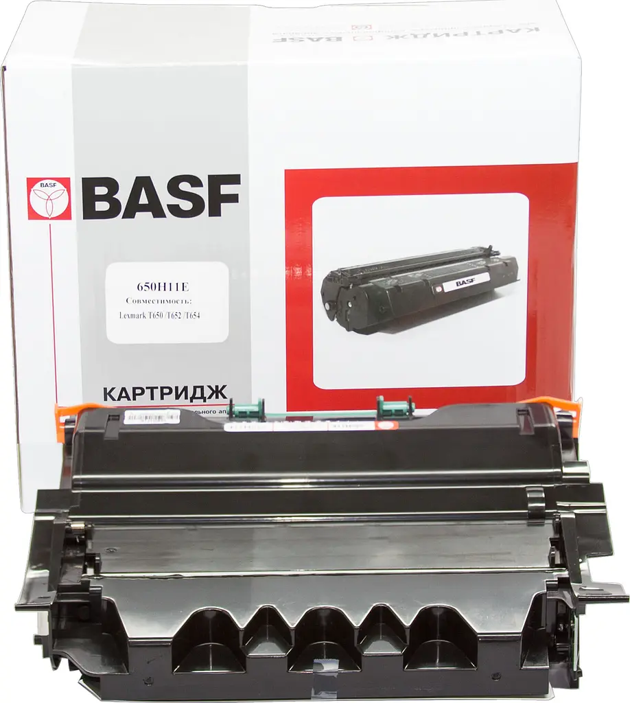 Картридж тон. BASF для Lexmark T650/T652/T654 Black ( 25000 ст.) (BASF-KT-T650H11E) - фото 4
