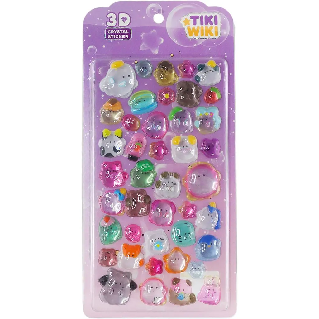 Набір 3D-наліпок Tiki Wiki Crystal Тікі мрії (25ESE009-03)