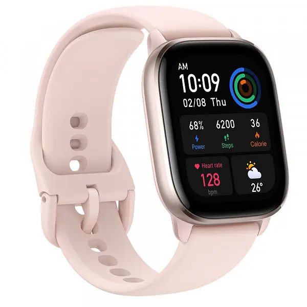 Смарт-часы Amazfit GTS 4 Xiaomini FlaXiaomingo Pink - фото 7