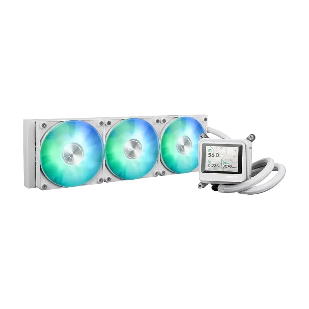Система рідинного охолодження ASUS Max Gaming LC 360 ARGB LCD White (90RC01G2-B0EAY0) - фото 2