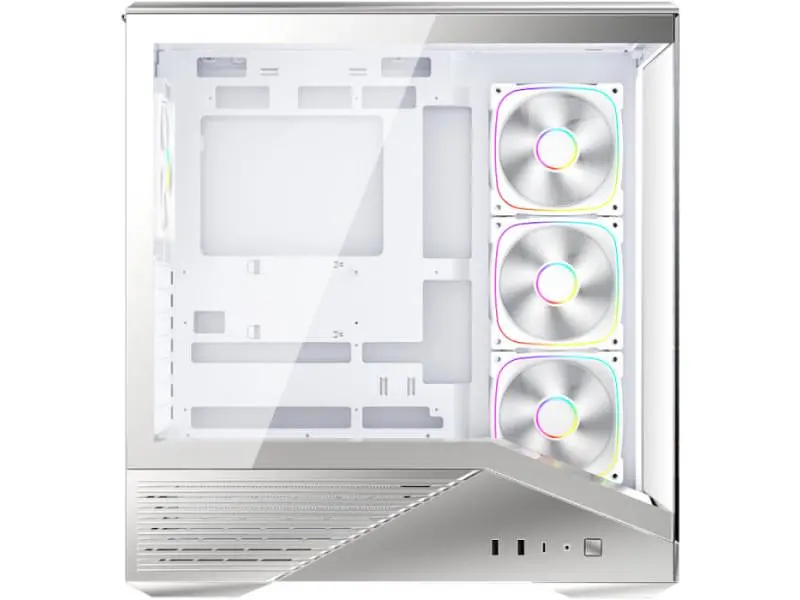 Корпус 1stPlayer GM7 Silver (GM7-SV-3FN7R-W-1FN7-W) - фото 3