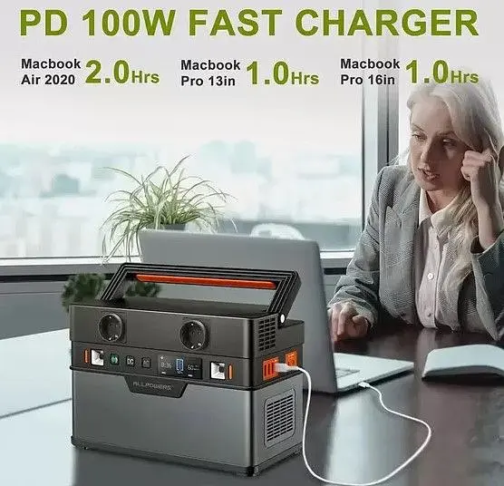 Портативна зарядна станція ALLPOWERS S700 606Wh 164000mAh 700W Portable Power Station - фото 4